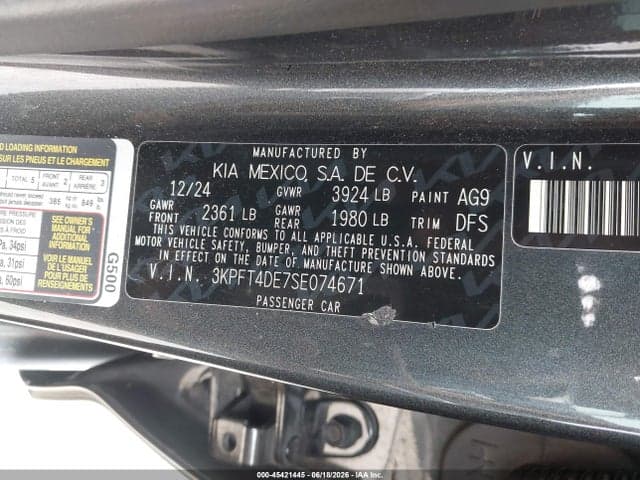2025 KIA K4 LXS 9
