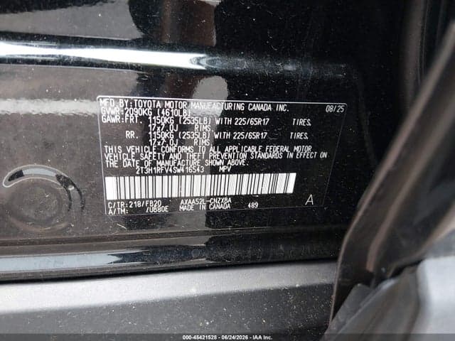 2025 TOYOTA RAV4 LE 9