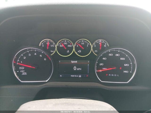 2021 CHEVROLET SILVERADO 1500 4WD SHORT BED LT 7