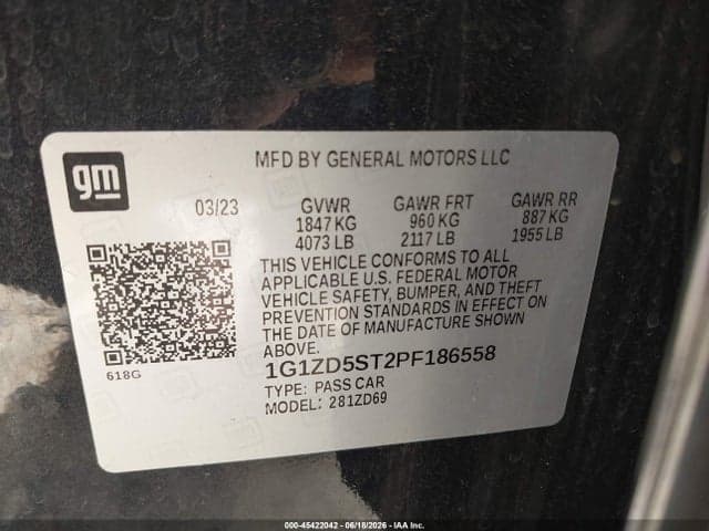 2023 CHEVROLET MALIBU FWD 1LT 9