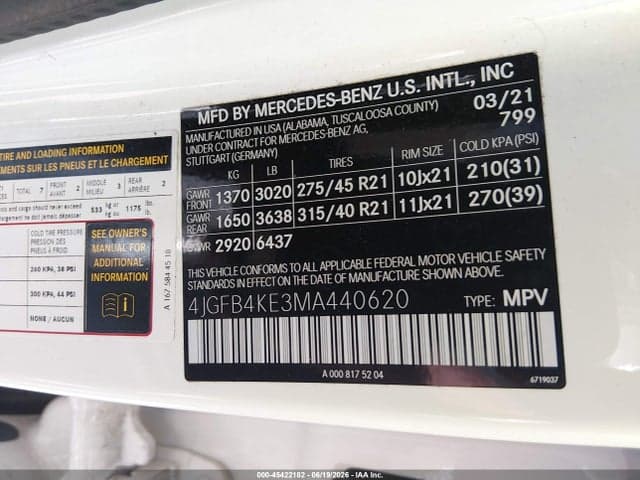 2021 MERCEDES-BENZ GLE 350 4MATIC 9