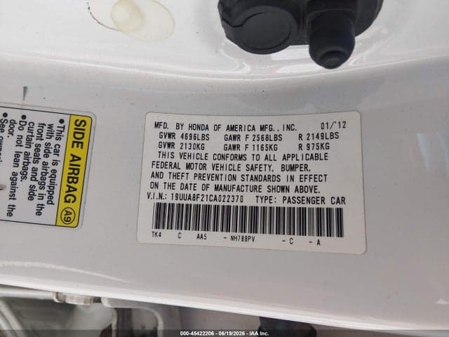 2012 ACURA TL 3.5 9