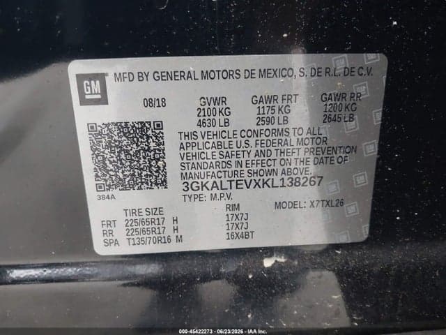 2019 GMC TERRAIN SLE 9