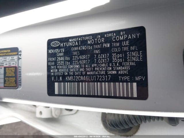 2020 HYUNDAI TUCSON SE 9