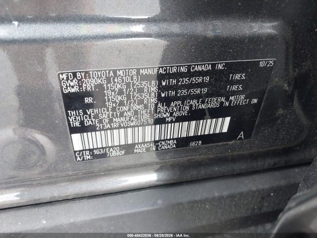 2025 TOYOTA RAV4 XLE PREMIUM 9