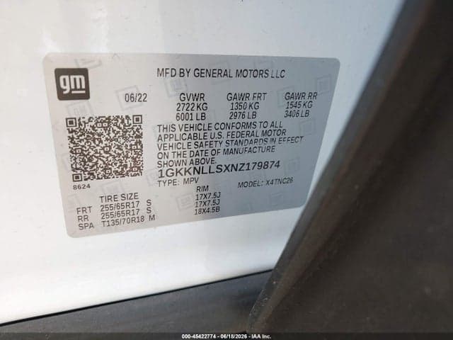2022 GMC ACADIA AWD AT4 9