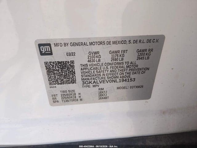 2022 GMC TERRAIN AWD SLT 9