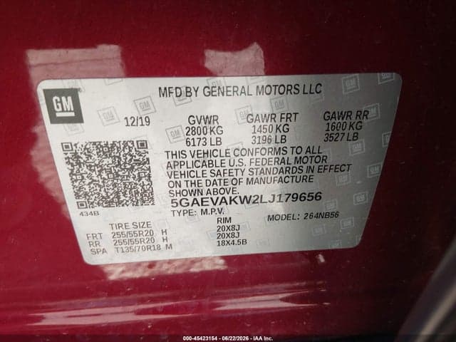 2020 BUICK ENCLAVE AWD ESSENCE 9