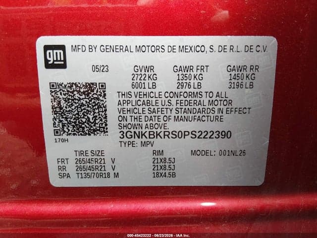 2023 CHEVROLET BLAZER AWD RS 10