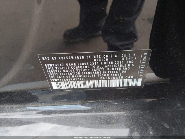 2017 VOLKSWAGEN GOLF ALLTRACK TSI S/TSI SE/TSI SEL 9