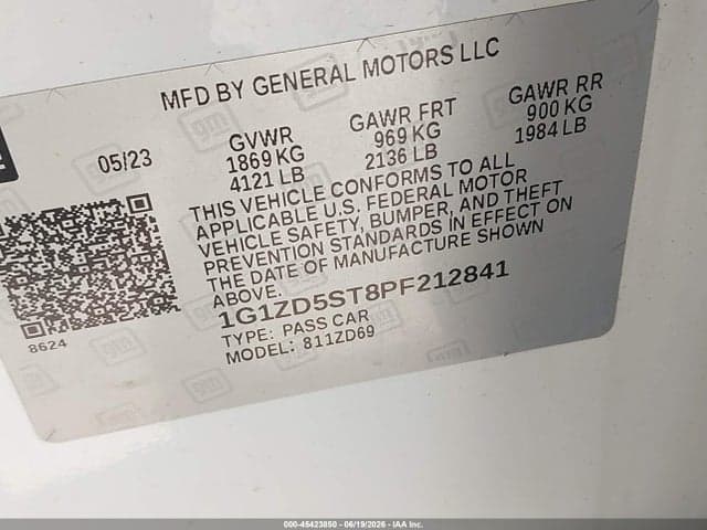 2023 CHEVROLET MALIBU FWD 1LT 9