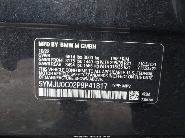 2023 BMW X5 M 9