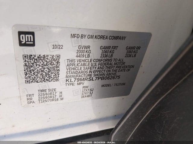 2023 CHEVROLET TRAILBLAZER AWD LT 9