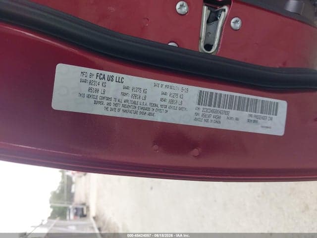 2019 DODGE CHARGER SXT RWD 9