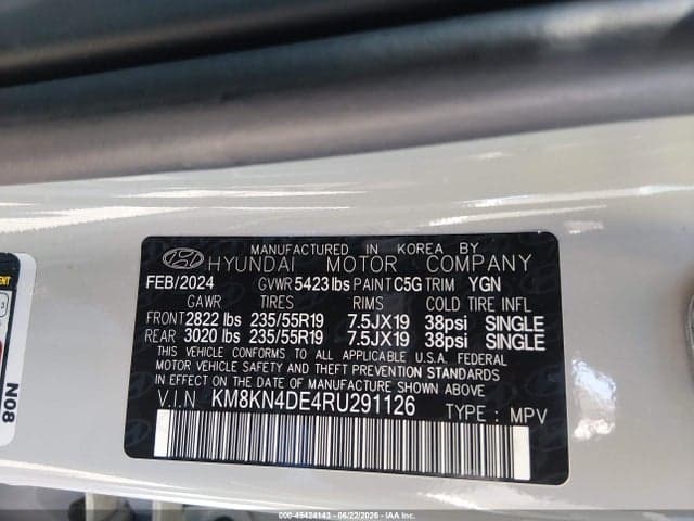 2024 HYUNDAI IONIQ 5 SEL 9