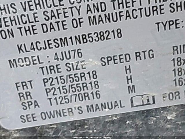 2022 BUICK ENCORE AWD PREFERRED 9