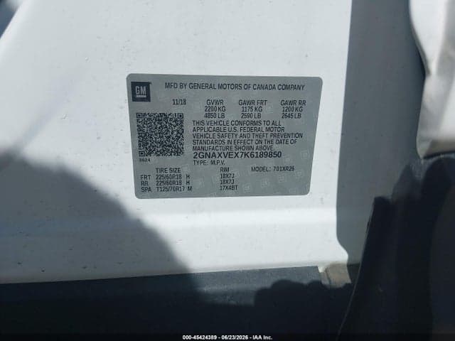 2019 CHEVROLET EQUINOX LT 9