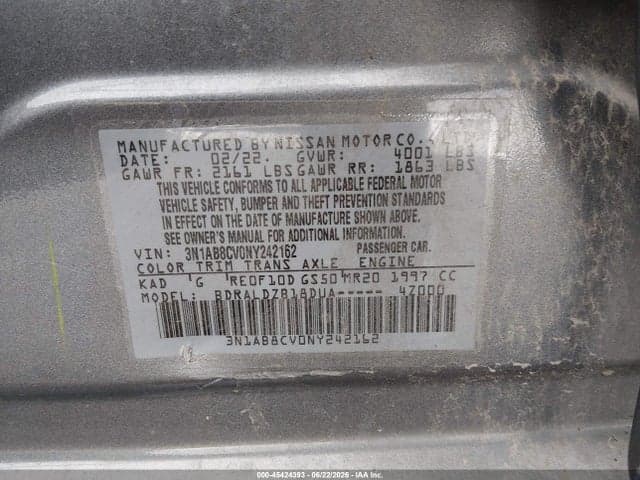2022 NISSAN SENTRA SV XTRONIC CVT 9