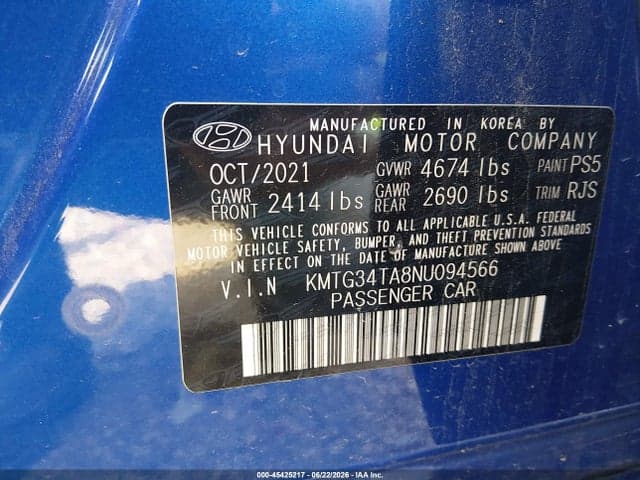 2022 GENESIS G70 2.0T 9