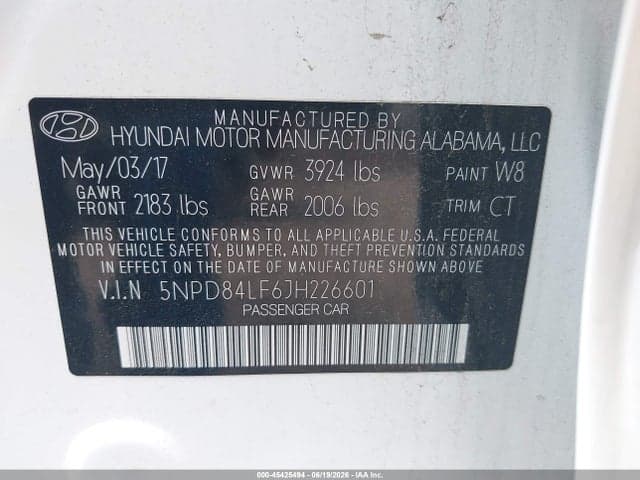 2018 HYUNDAI ELANTRA VALUE EDITION 9