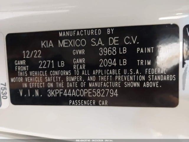 2023 KIA FORTE GT 9