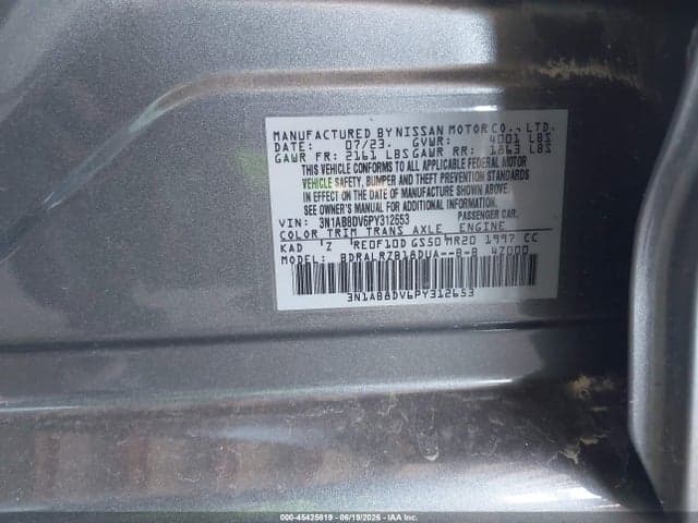 2023 NISSAN SENTRA SR XTRONIC CVT 9