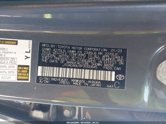 2023 TOYOTA PRIUS XLE AWD-E 9