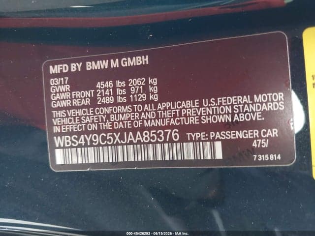 2018 BMW M4 9