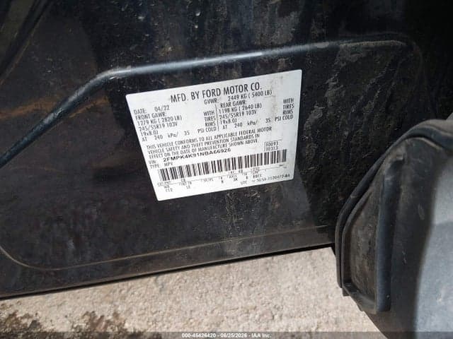 2022 FORD EDGE TITANIUM 9