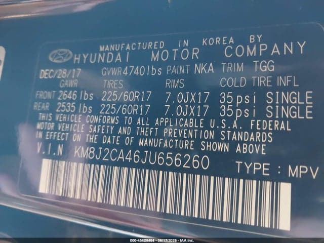 2018 HYUNDAI TUCSON SE 9