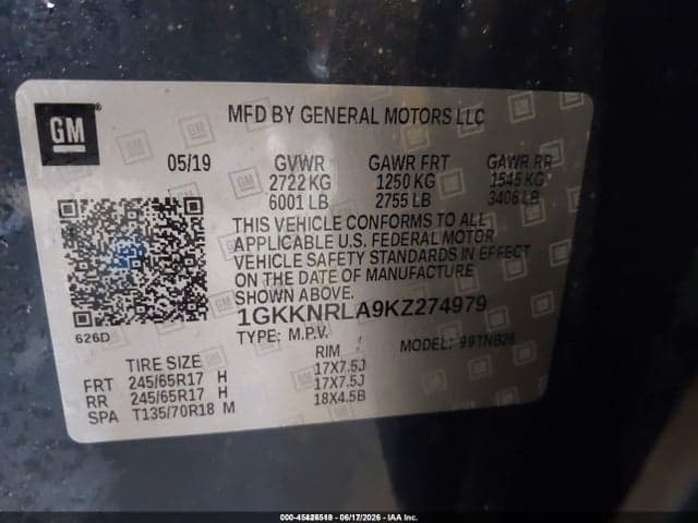2019 GMC ACADIA SLE-1 9