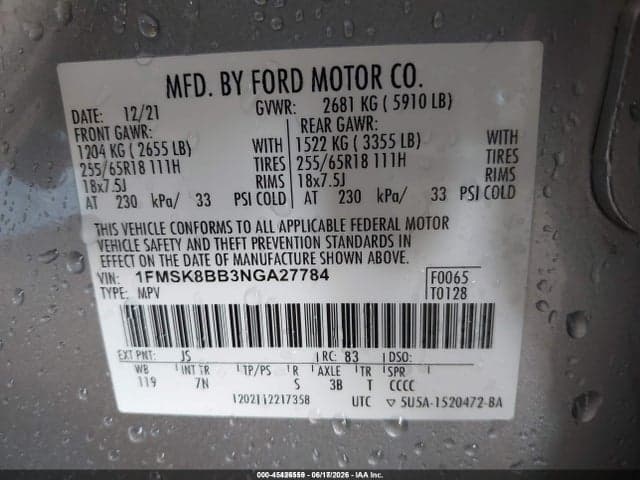 2022 FORD EXPLORER 9
