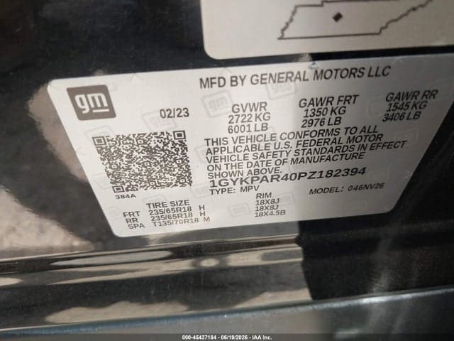 2023 CADILLAC XT6 FWD 9