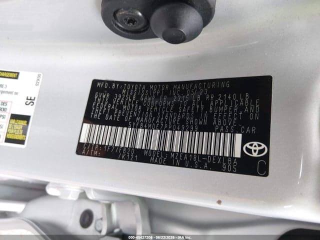 2023 TOYOTA COROLLA LE 9