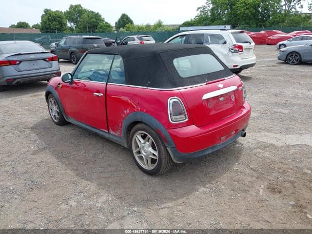2013 MINI CONVERTIBLE COOPER 3
