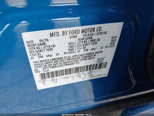2026 FORD MAVERICK XLT 9