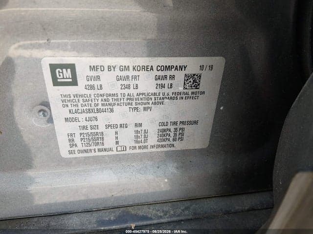 2020 BUICK ENCORE FWD PREFERRED 9