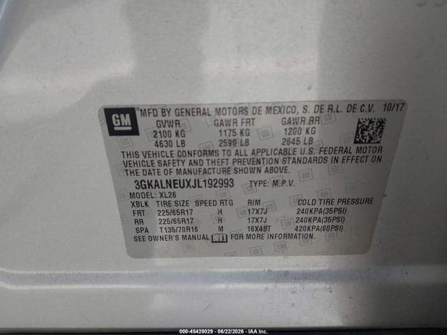 2018 GMC TERRAIN SLE DIESEL 9