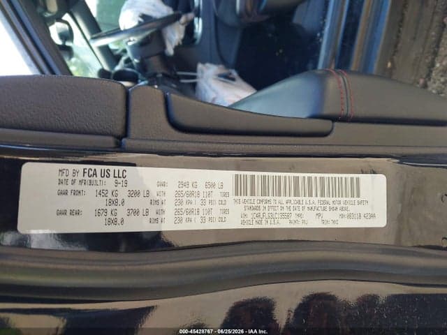 2020 JEEP GRAND CHEROKEE TRAILHAWK 4X4 9