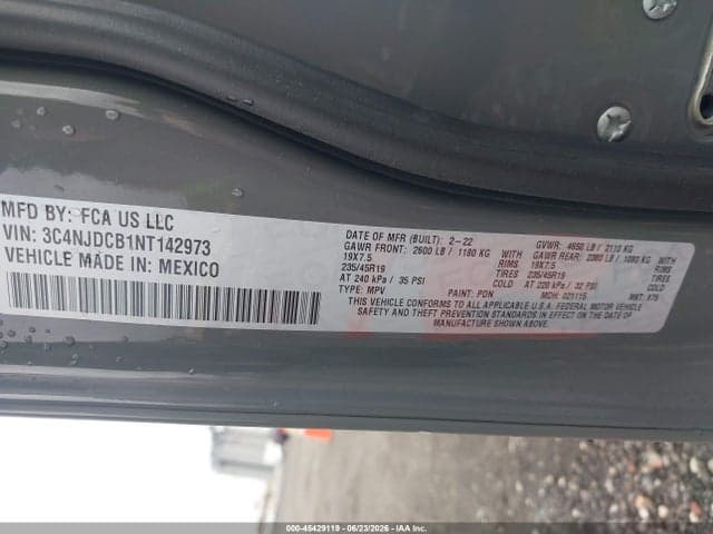 2022 JEEP COMPASS LIMITED 4X4 9