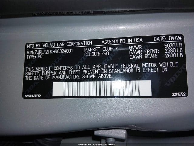 2024 VOLVO S60 B5 9