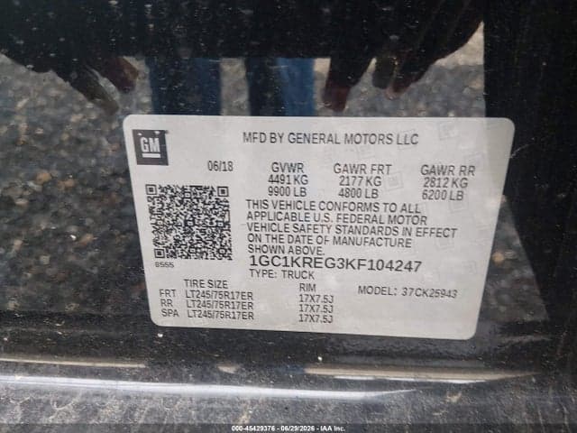 2019 CHEVROLET SILVERADO 2500HD WT 9
