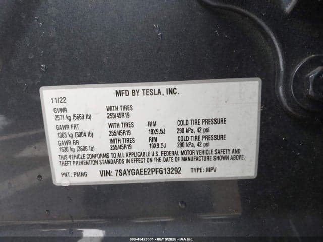2023 TESLA MODEL Y 9