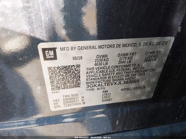 2018 GMC TERRAIN SLE 9