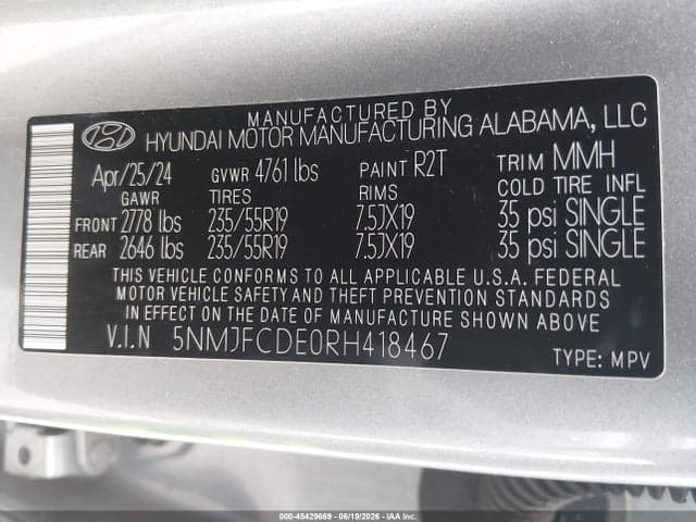 2024 HYUNDAI TUCSON SEL 9