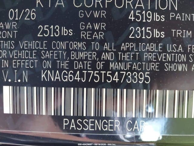 2026 KIA K5 GT-LINE AWD 9