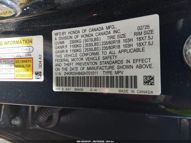 2025 HONDA CR-V HYBRID SPORT-L 9