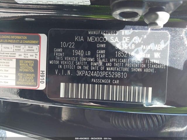2023 KIA RIO S 9