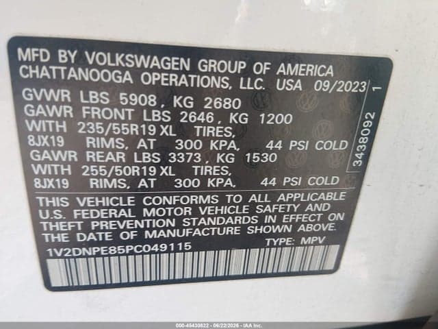 2023 VOLKSWAGEN ID.4 AWD PRO 9