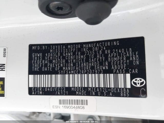 2024 TOYOTA COROLLA SE 9